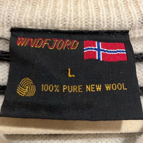 Mens Wool WindfjordSki Sweater Size Large - Picture 5 of 10